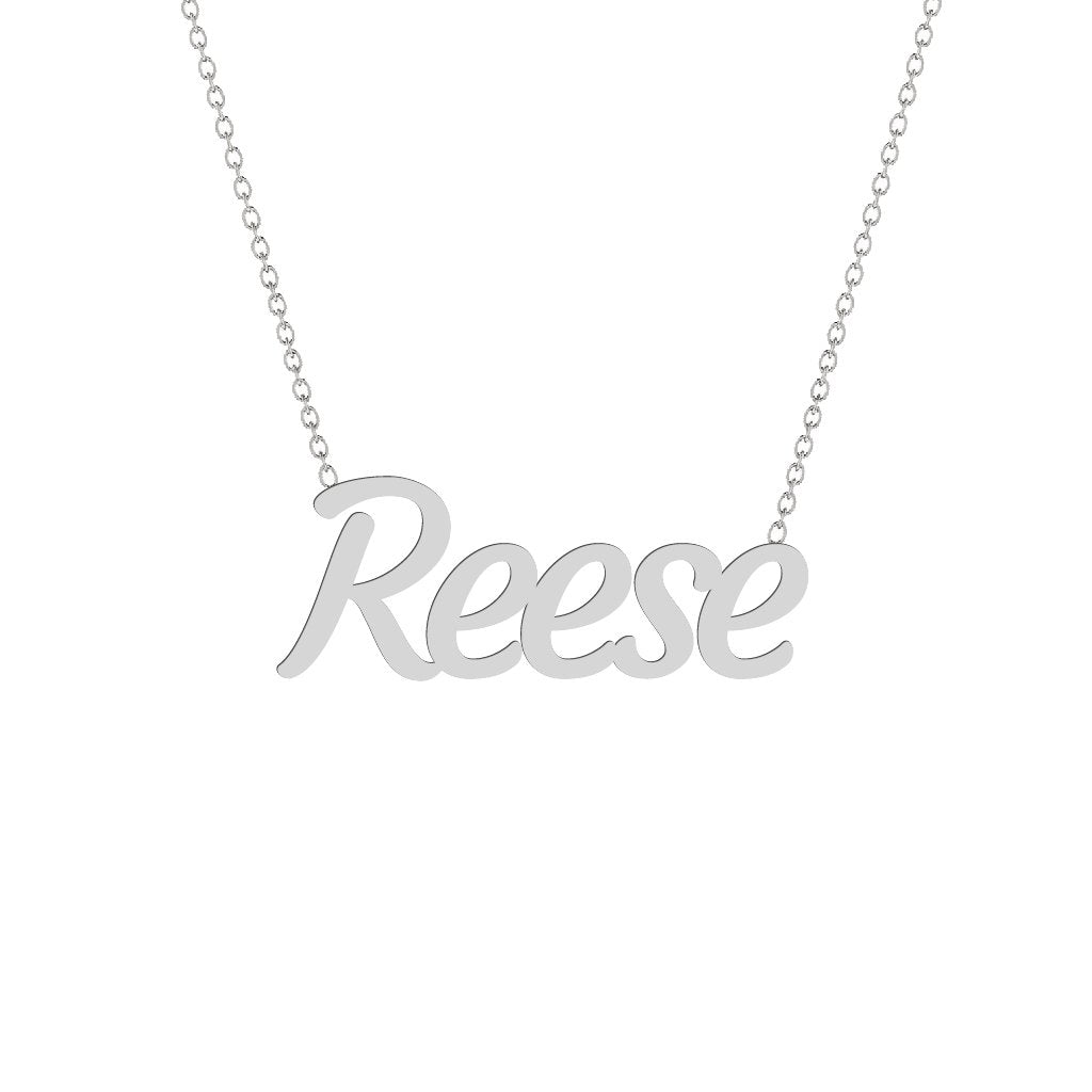 Gold Name Necklace - Reese